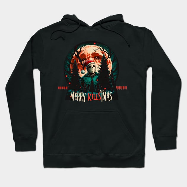 Merry Killstmas - The Christmas of Jason Vorhees Hoodie by NecroMerch